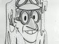  The voice of Crusader Rabbit and Smurfette...