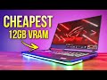 The cheapest gaming laptop with 12gb vram