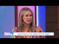 Faye Tozer loose women interview 26th June 2023