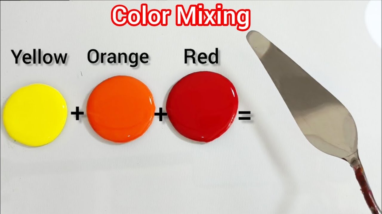 Guess the final color 🎨 | Satisfying video | Color mixing video | Paint ...