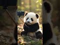 POV: You run into a Panda influencer 🤳😂 #panda #ai #cute #funny