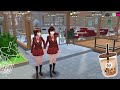 😖😖😖Đi uống trà sữa bị trùm trường b.ắ.t.n.ạ.t huhu🤡🤡🤡 #sakuraschoolsimulator #viralvideo #video