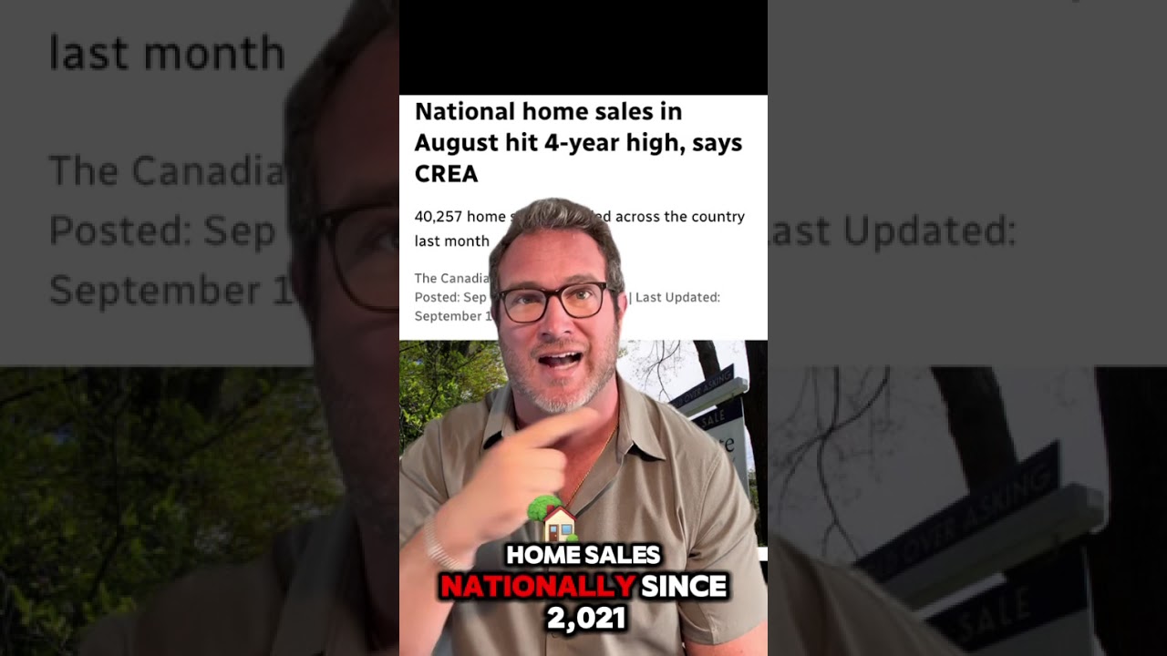 YUP best home sales numbers in 4 years! 