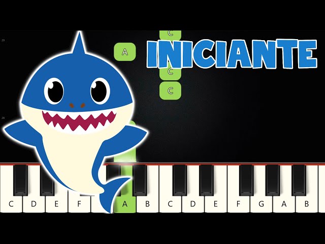 Baby Shark | Piano e Teclado Iniciante | Nível Fácil class=