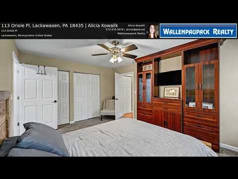 113 Oriole Pl, Lackawaxen, PA home video tour
