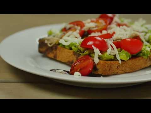 Italian Caprese Avocado Toast