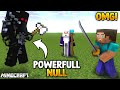 Null Became More STRONGER in Minecraft