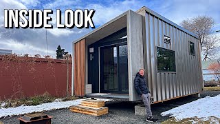 PREFAB CABINS Just got a New Look! Inside Tieton's First Build!!