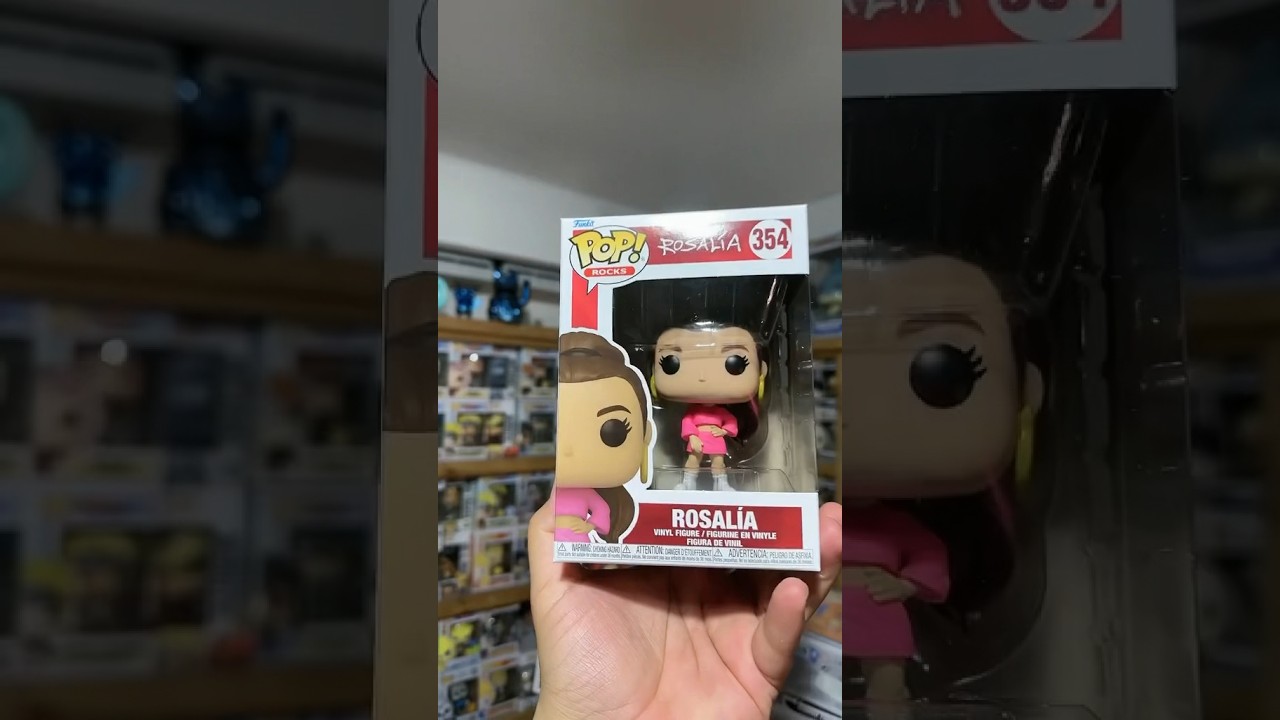 El famoso Funko pop de La rosalia 🌹 #funkopop #funko 