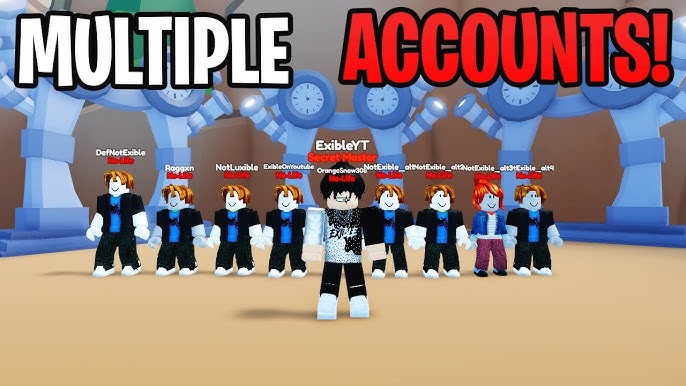 How To Get Multiple Accounts In Roblox 