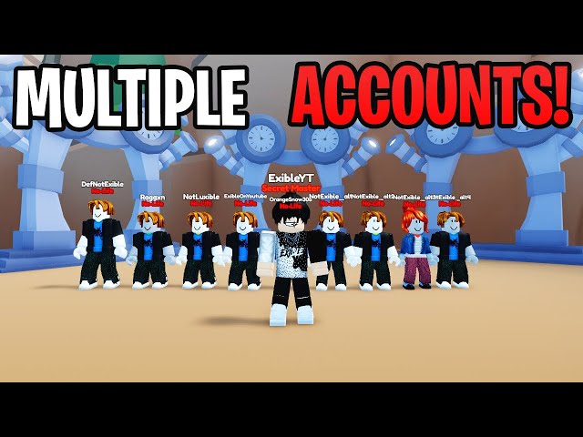 How to Use Multiple Roblox Accounts at the Same Time (Account