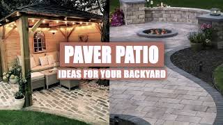 Brick Patio Ideas With Fire Pit