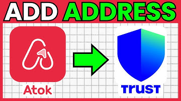 How To ADD Atok ADDRESS In Trust Wallet (FULL GUIDE) 2025