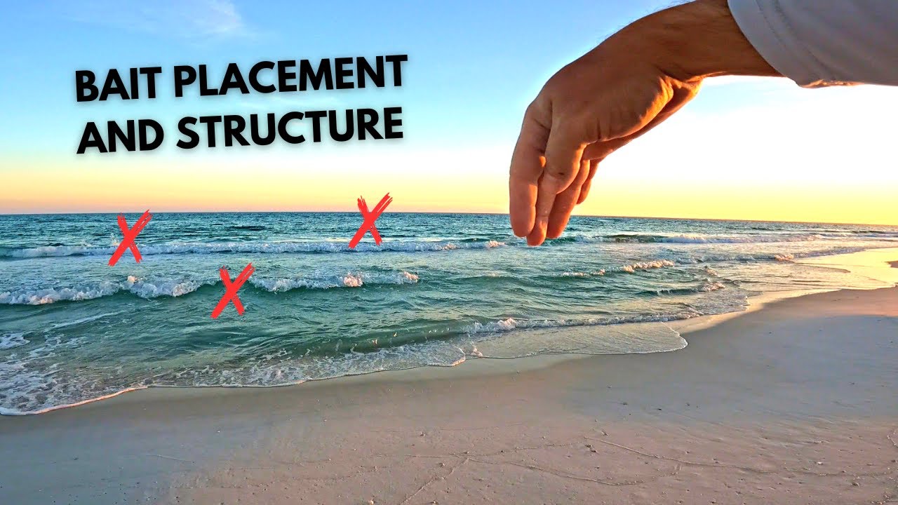 Reading the Beach and Placing Baits in Pensacola Florida YouTube