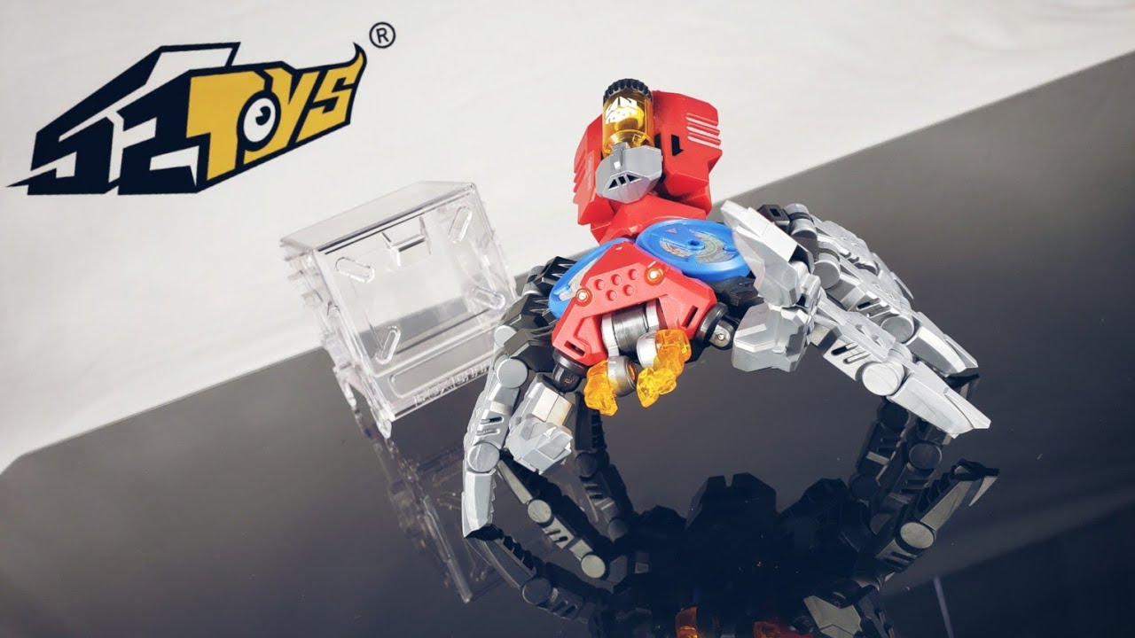 52Toys BeastBOX BB-12 Robotic Spider Darknet Transforming Action Figure MISB 