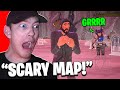 WE PLAYED A SCARY FORTNITE MAP! (SPOOKY)