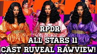 Rpdr All Stars 11 Cast Ruveal Rawview!