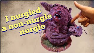 How to make a non-nurgle nurgle. #howto #nurgle #miniature