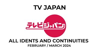 TV Japan (United States): All Idents And Continuities - February/March 2024
