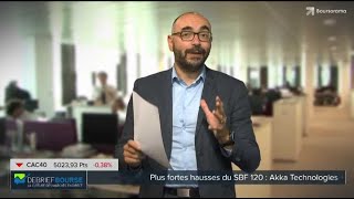 Le debrief Bourse du 10 septembre : le CAC 40 finit en baisse une séance hésitante