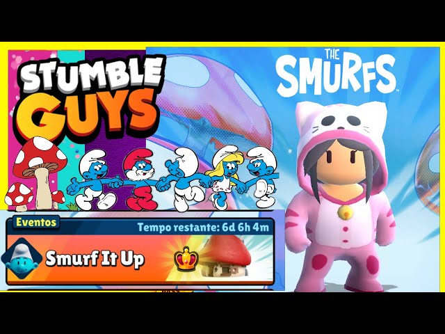 Os Smurfs chegaram no Stumble Guys, MayconGamesSoccer