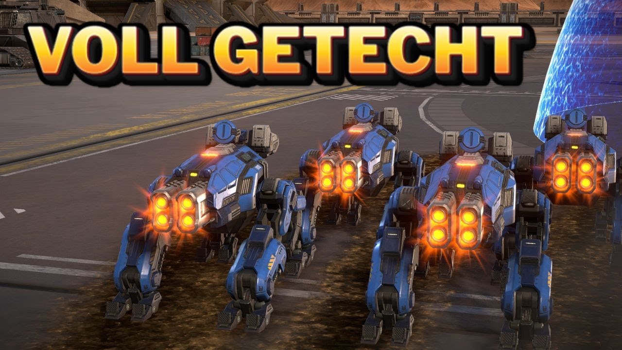 4-Tech-Hounds in Aktion | Mechabellum