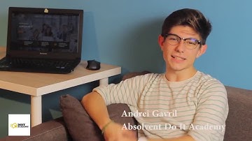 Andrei Gavril -  absolvent curs Java pentru Incepatori Do IT Academy