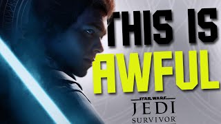 EVERYONE HATES Star Wars Jedi Survivor