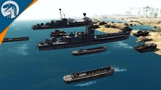 AMERICA INVADES JAPAN 1946 | Rising Sun Mod | Men of War: Assault Squad 2 Gameplay