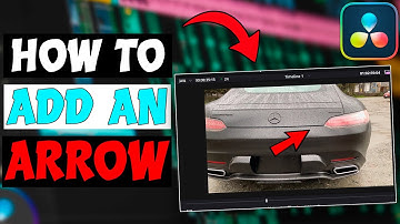 How To Add An Arrow In Davinci Resolve 18 | Davinci Resolve Add Arrow