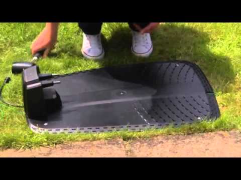Bosch garden tools How to video 02 Docking station and perimeter wire Indego
