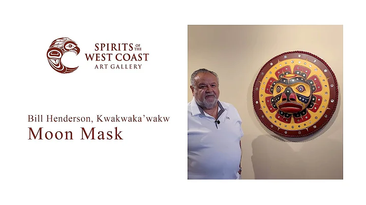 Moon Mask by Master Carver Bill Henderson | Northwest Coast Art