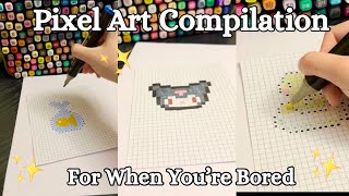 Simple Pixel Art Ideas When You’re Bored Compilation #1