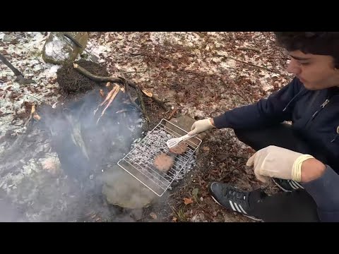ამერიკული ქართული ბურგერი! ტყის პირობები სირთულეს აღარ წარმოადგენს...#18