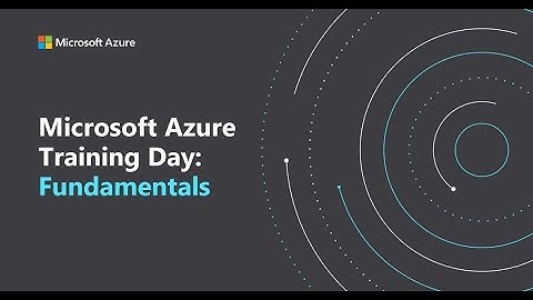 Microsoft Azure(AZ-900) Virtual Training Day Fundamentals(Part-1)