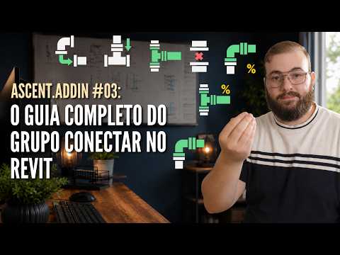 Tutorial Ascent.Addin: grupo Conectar elementos MEP no Revit