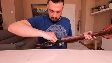 How to set up a speargun reel