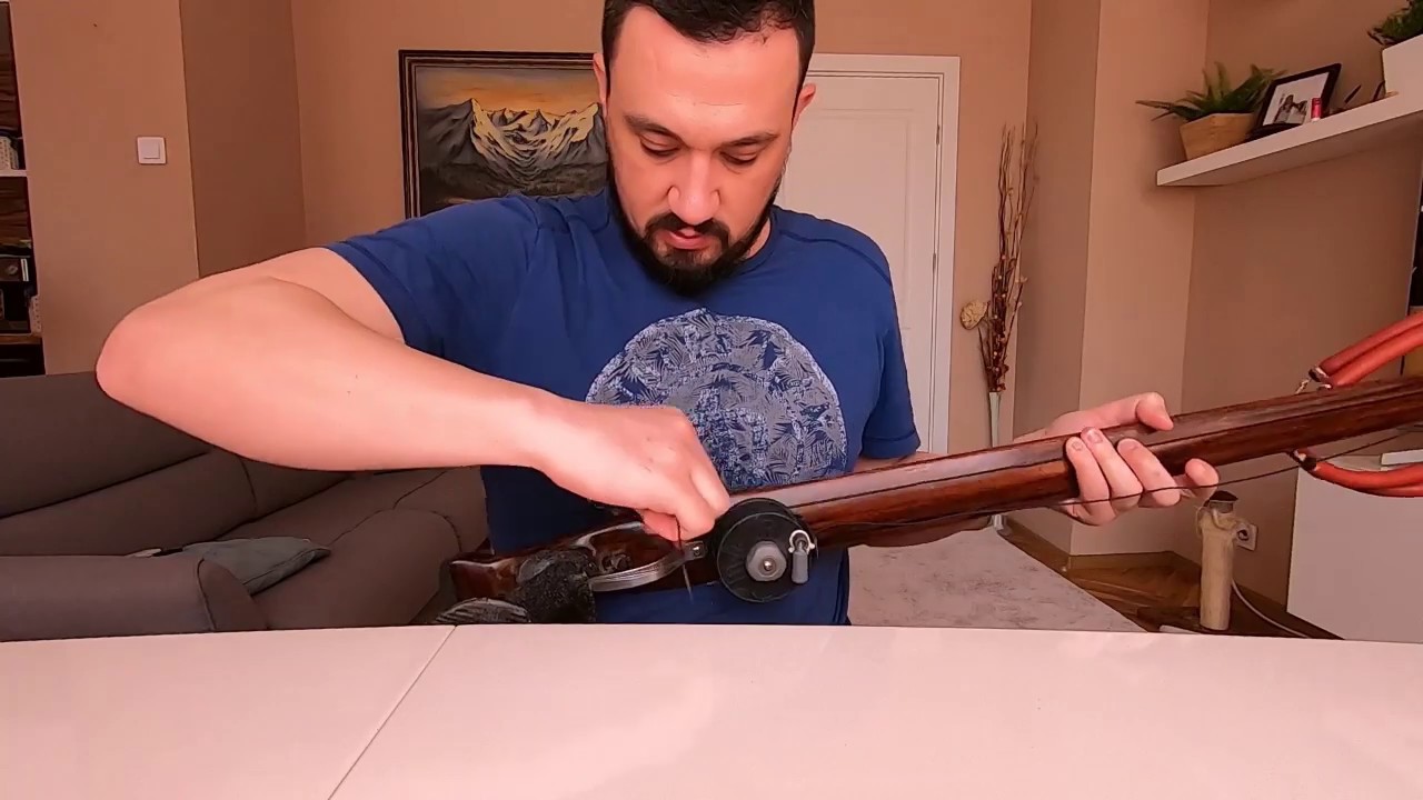 How to set up a speargun reel 