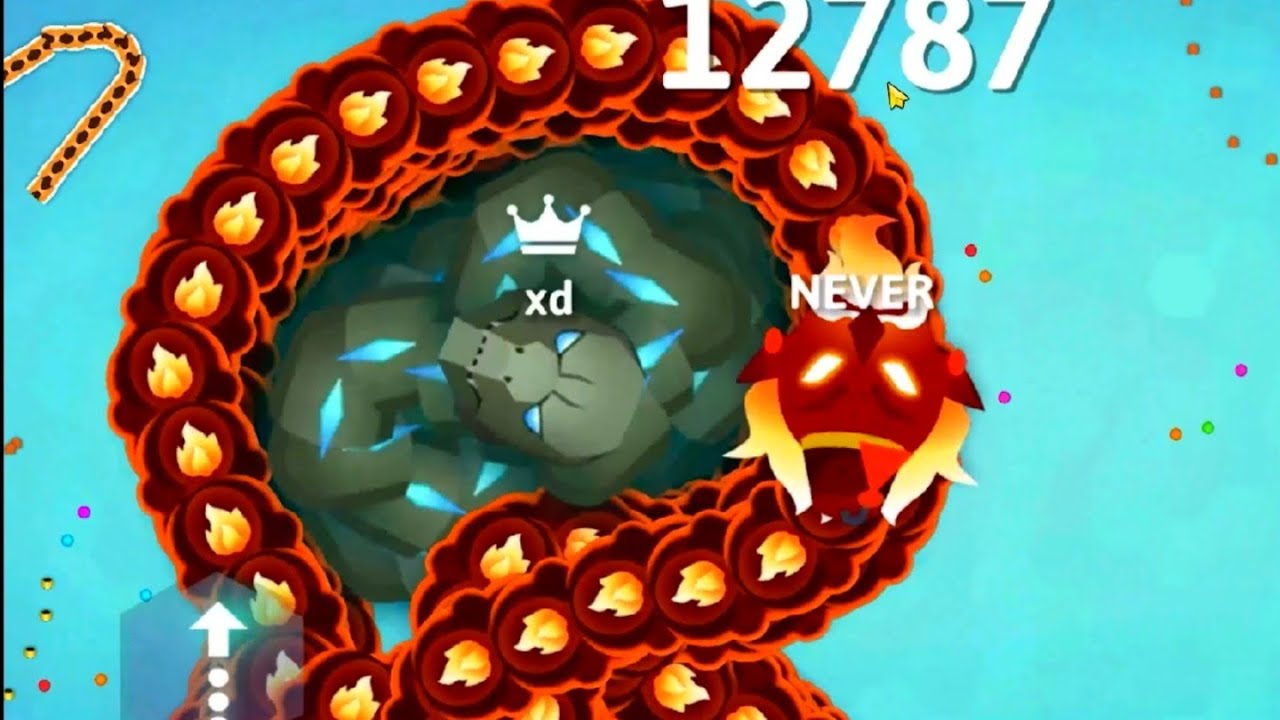 🐍Snake.io🐍 Godzilla Snake Circling Master Snake? Best Snake.io Gameplay 🐍 #31