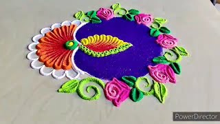 stress_relief_rangoli_designs_shorts_video_satisfying(360p)