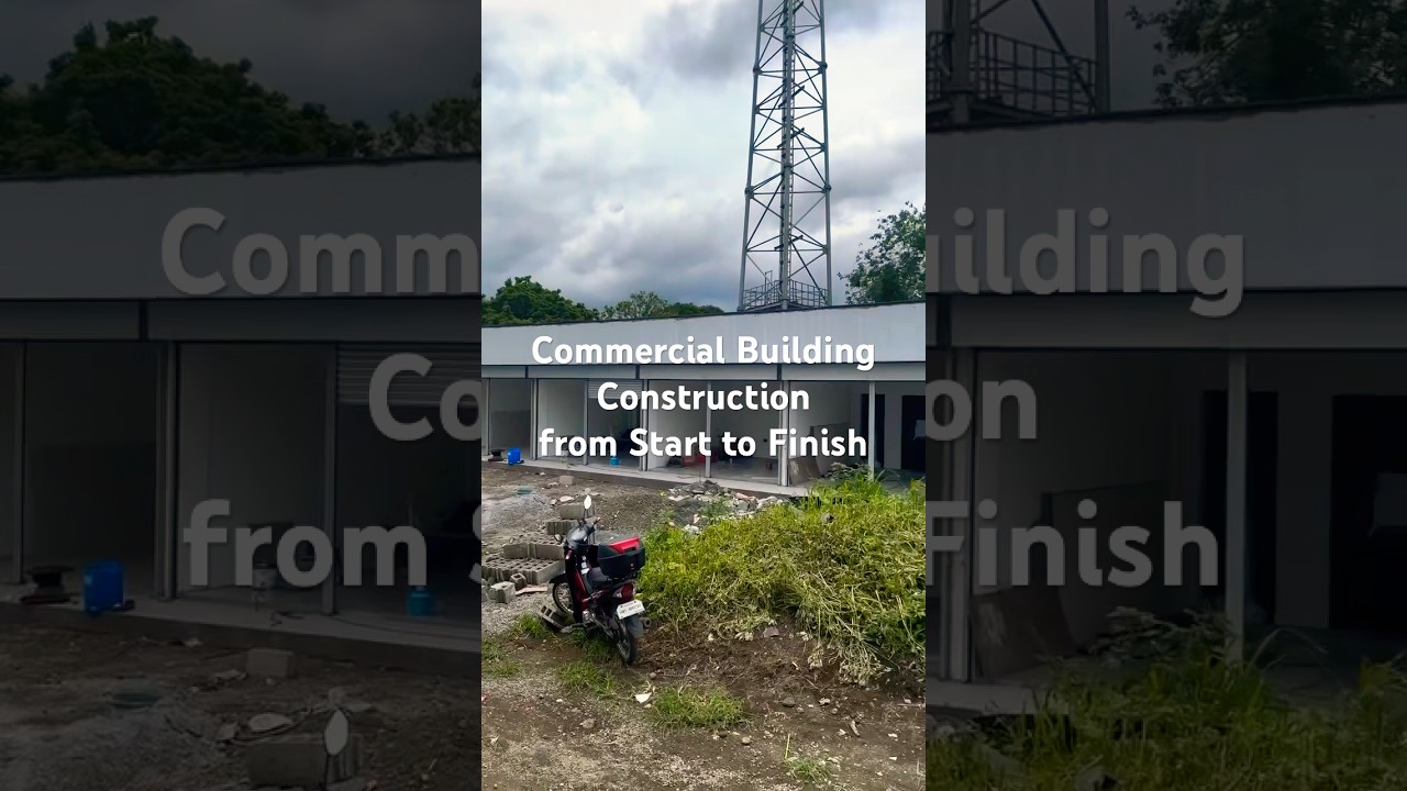 COMMERCIAL BUILDING CONSTRUCTION FROM START TO FINISH | SAN PABLO CITY LAGUNA PHILIPPINES 🇵🇭
