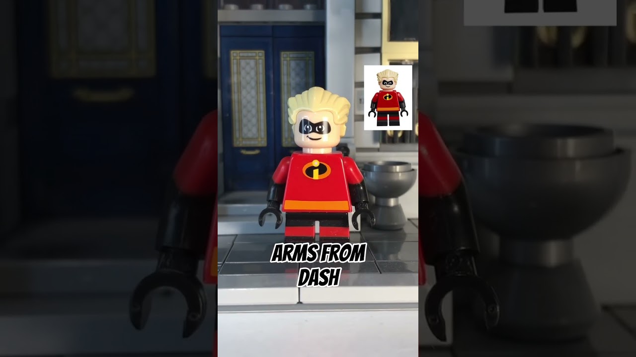 How to make Nightcrawler from X Men ‘97 in LEGO! 