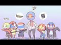 Countryhumans comic dub asean family