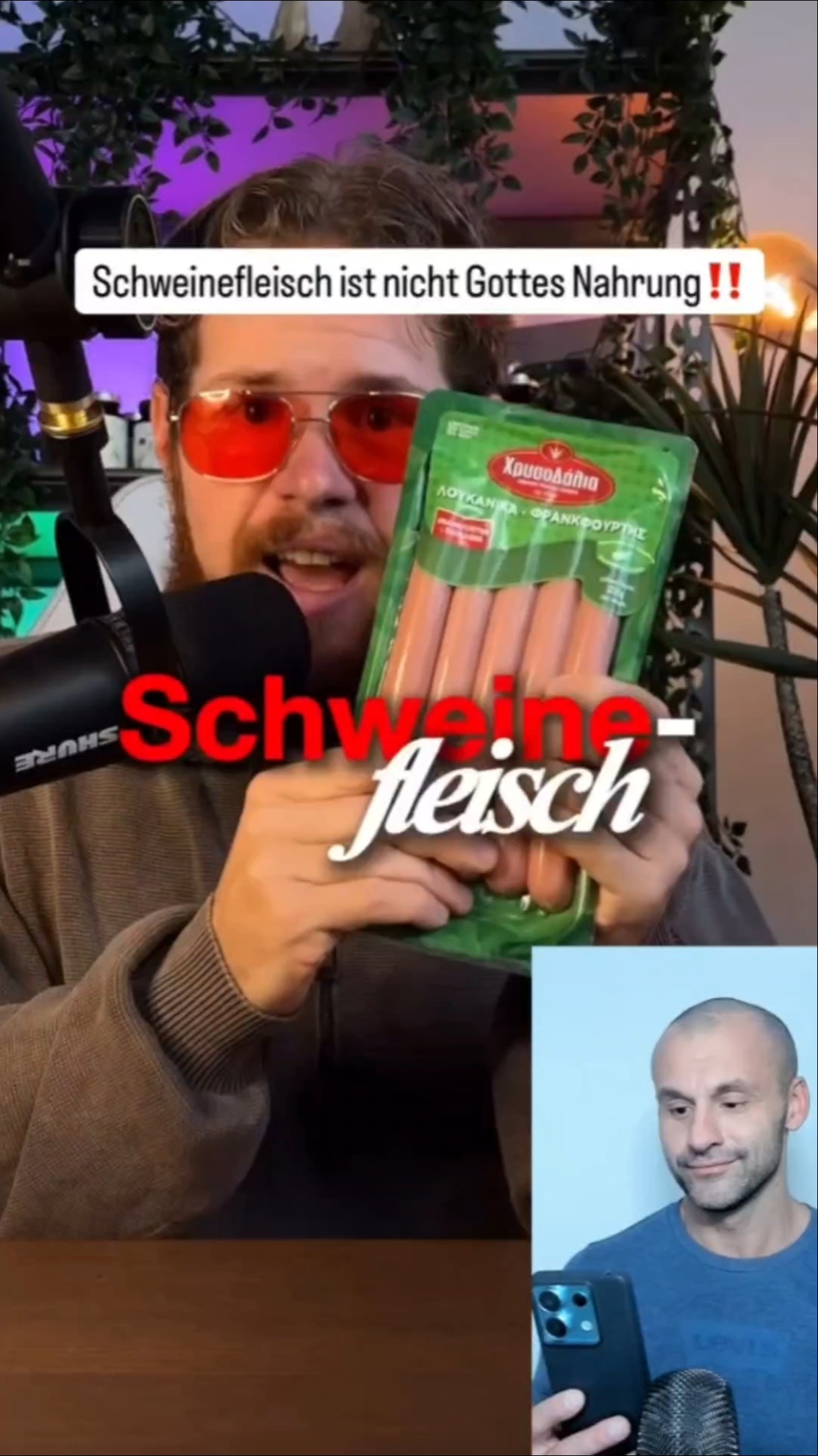 Der wahre GRUND warum @ExiledMedicDe kein Schweinefleisch isst 😳😳😳 # ...