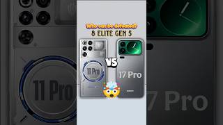 red magic 11 pro vs xiaomi 17 pro #smartphone #tech