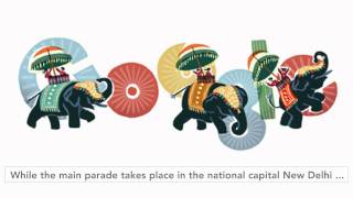 Republic Day of India - Google doodle