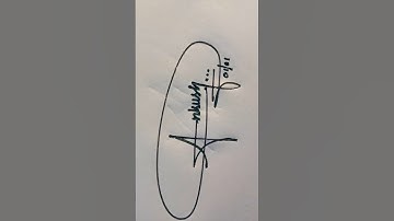 Do signature Ankush #calligraphy #signaturestyle #shorts ❤️❤️