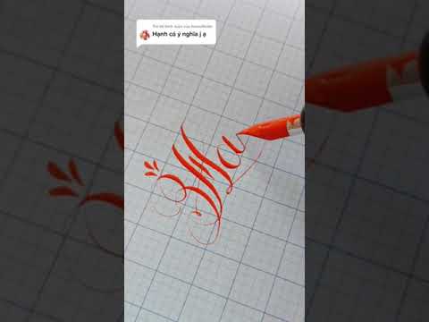 Video Viết chữ đẹp tên Hạnh #shorts - youtube