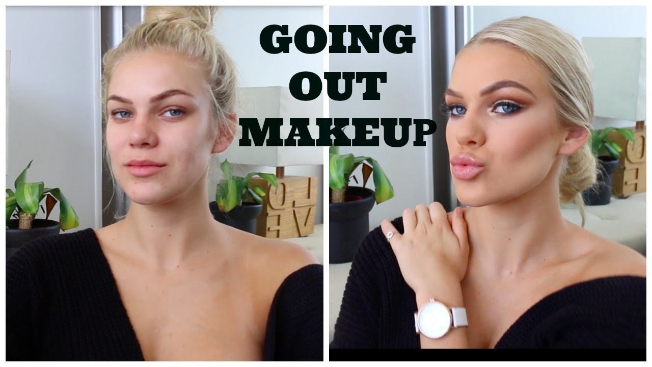 GRWM A Night Out Makeup Tutorial Chloe Szep YouTube