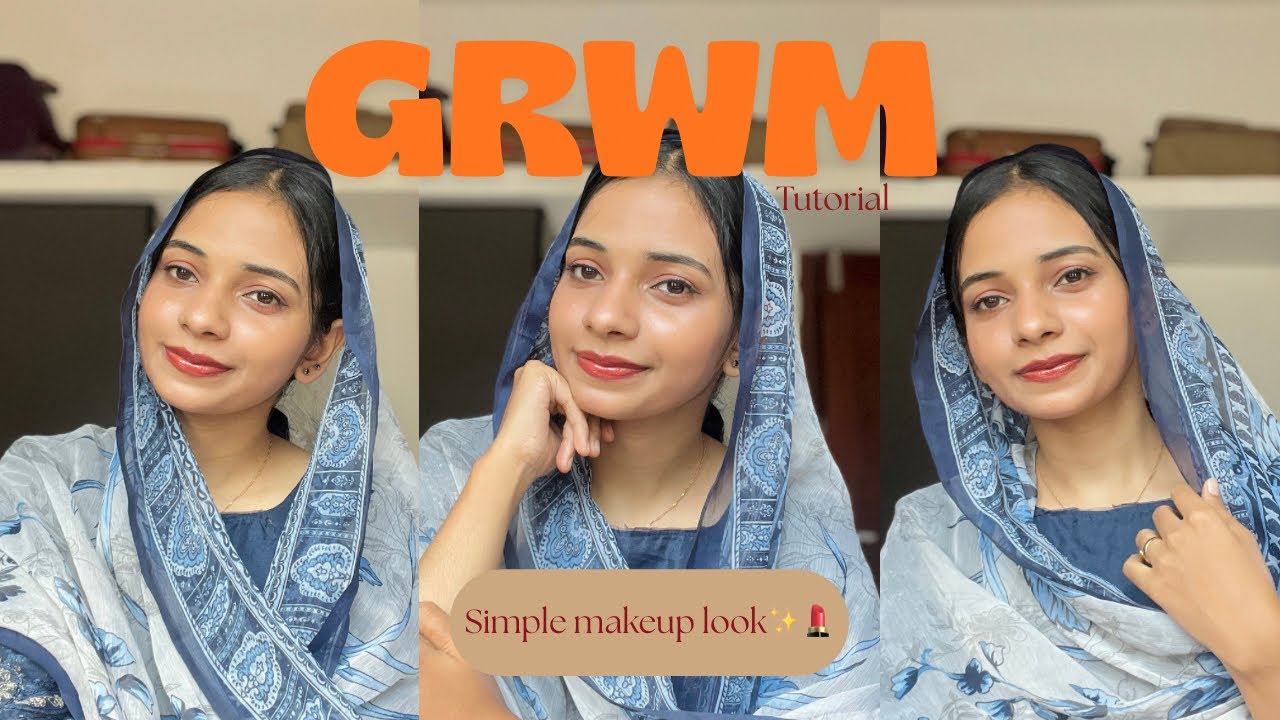 GRWM🌷✨simple makeup look💄Tutorial (Nybae, faces Canada, ponds, Mars)~